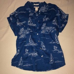 Cynthia Rowley Linen Shirt